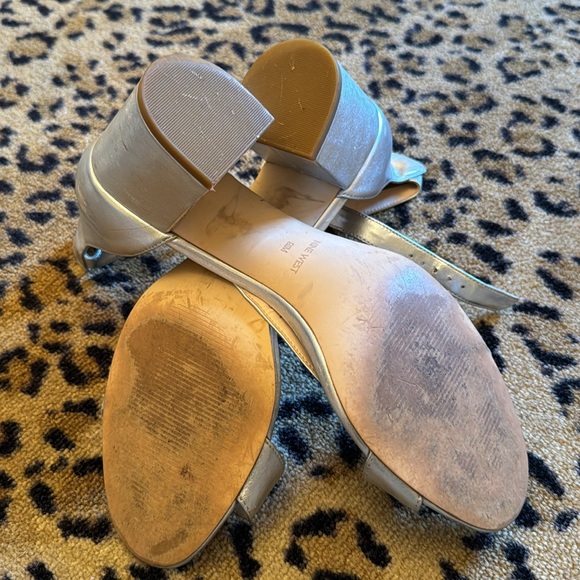 Nine West Pruce Ankle Strap Block Heel Sandals - Picture 2 of 2